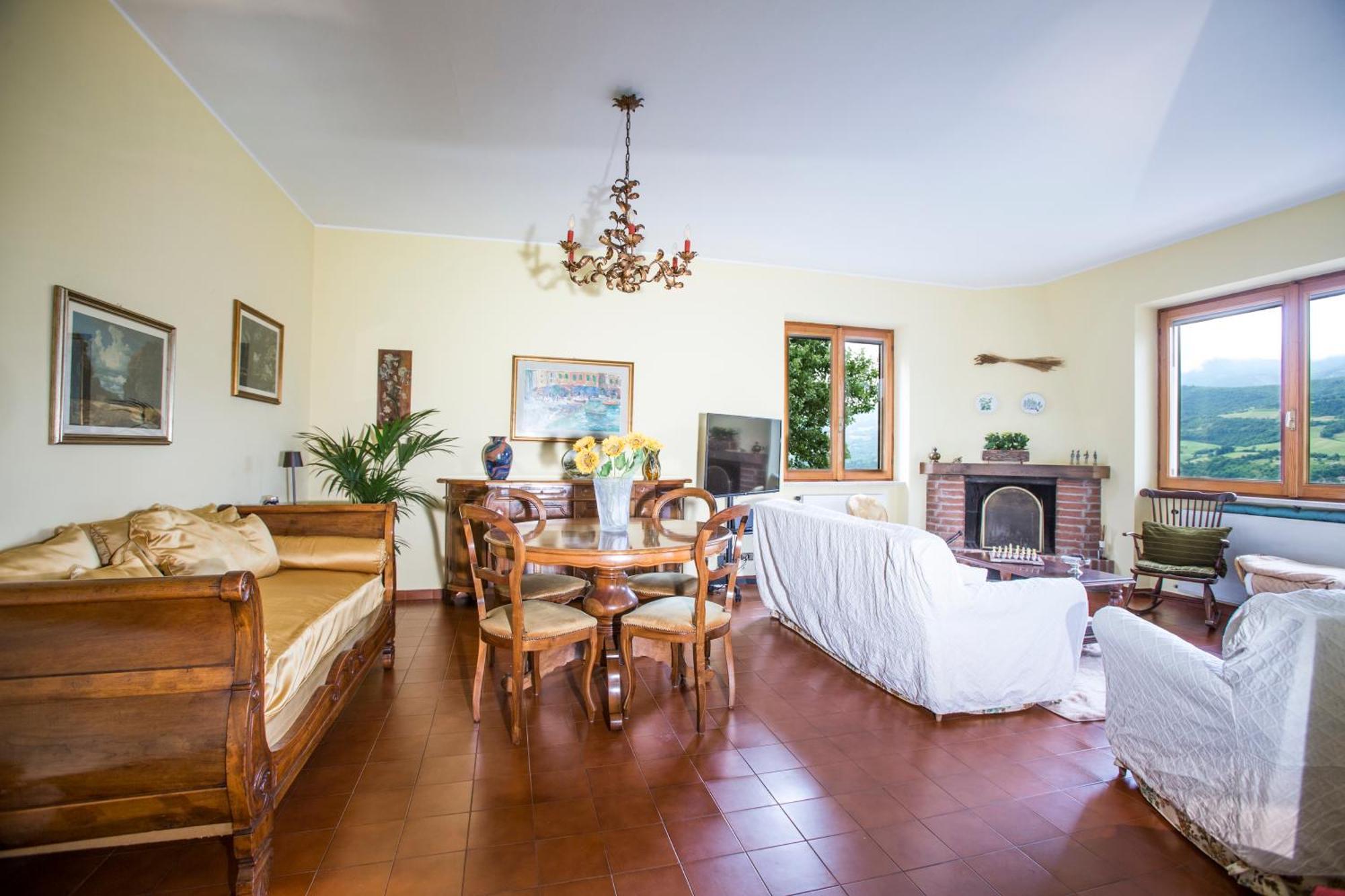 Villa Casa Del Bosco - Vista Mozzafiato & Parco 4 Ettari Bobbio Esterno foto